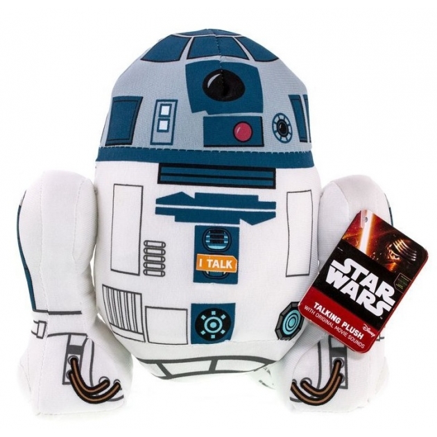 Мягкая игрушка Star Wars Р2-Д2 плюшевый со звуком SW02368 